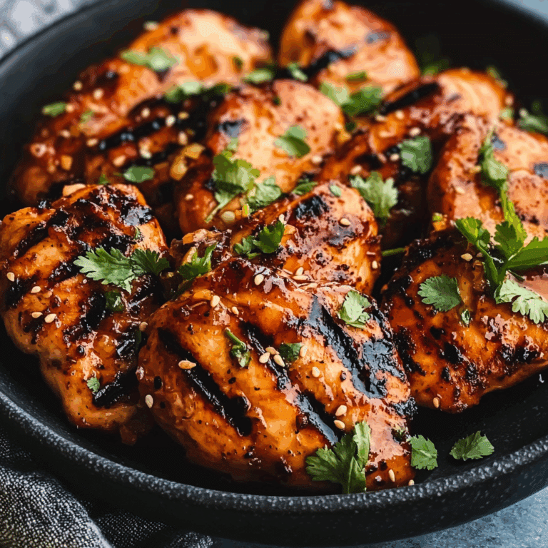 Asian Grilled Chicken Recipe