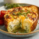 Baked Cottage Cheese Eggs