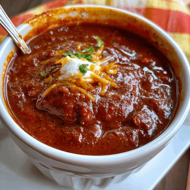 Best Chili with Enchilada Sauce