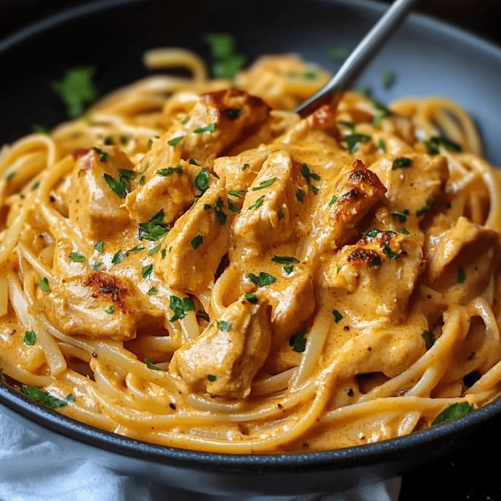 Butter Chicken Linguine