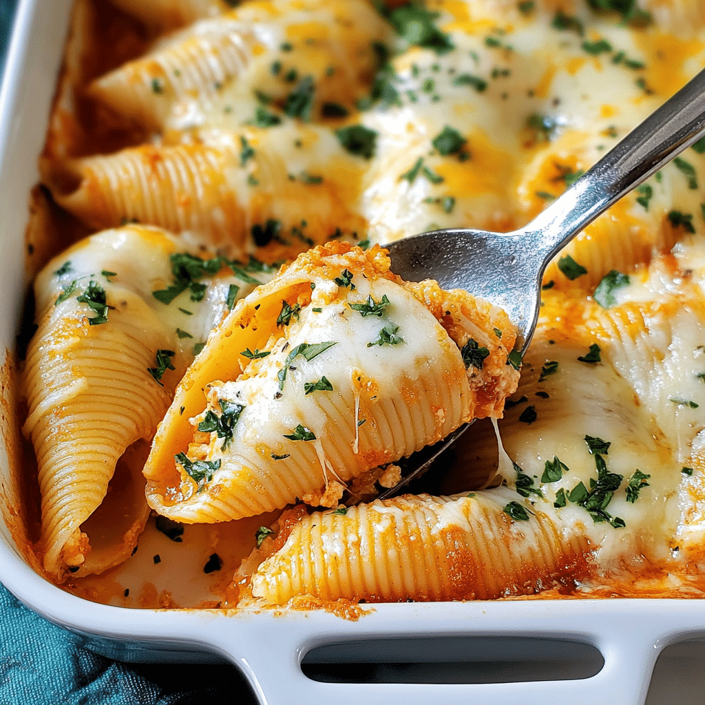 Cheesy Stuffed Shells
