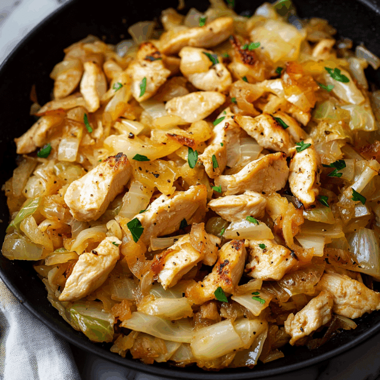 Chicken Cabbage Recipe for Quick Dinners