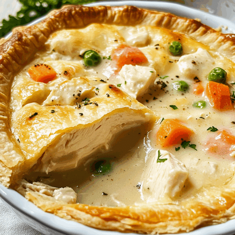 Chicken Pot Pie with Cream of Chicken Soup