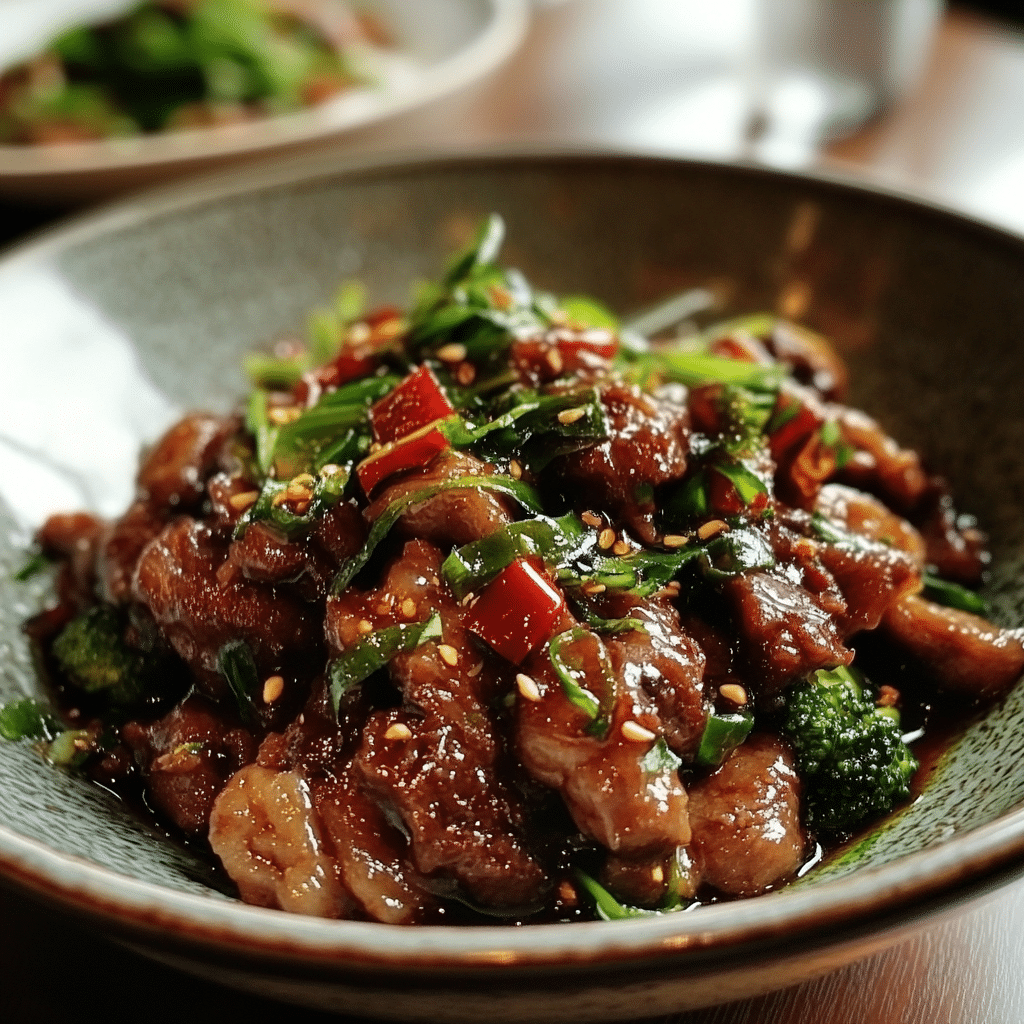 Chinese Beef and Broccoli