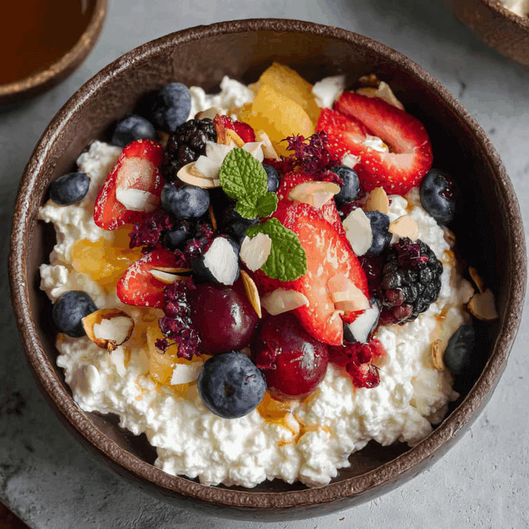 Cottage Cheese and Fruit Salad