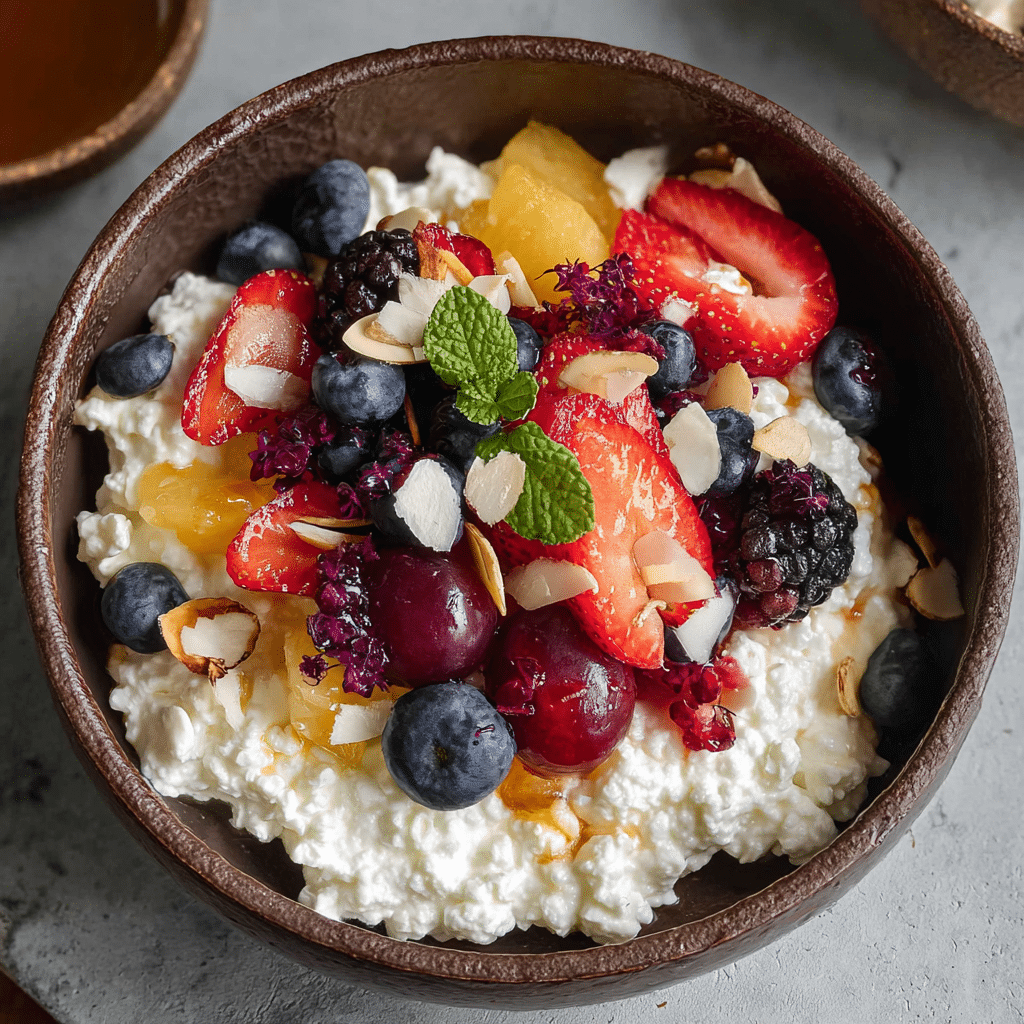 Cottage Cheese and Fruit Salad