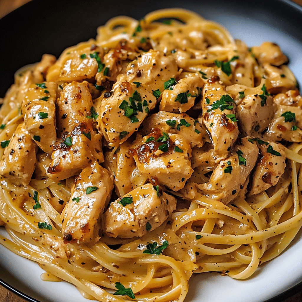 Cowboy Butter Chicken Linguine