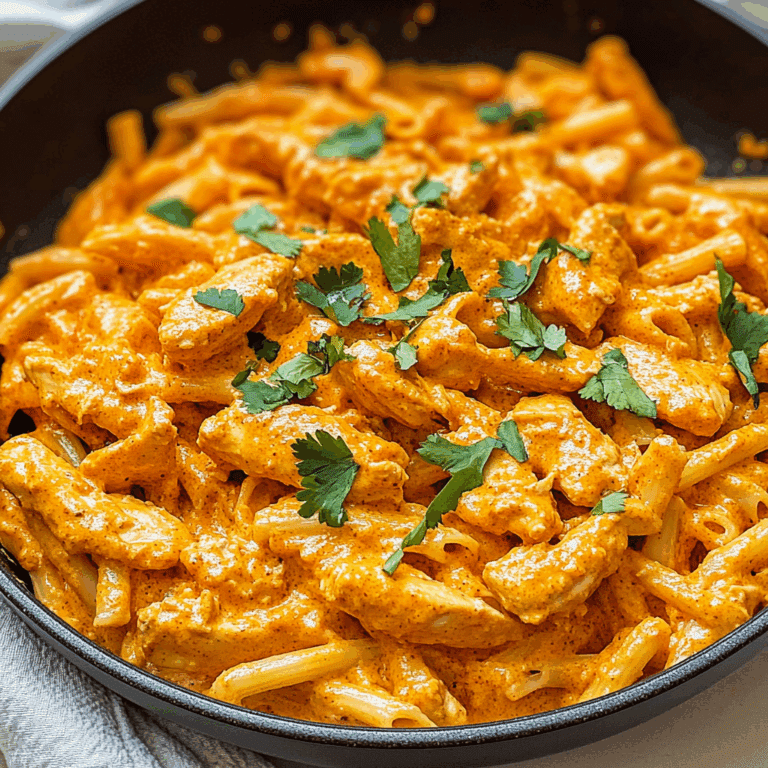 Creamy Butter Chicken Pasta