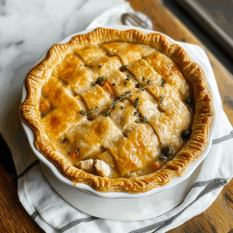 Easy Chicken Pot Pie