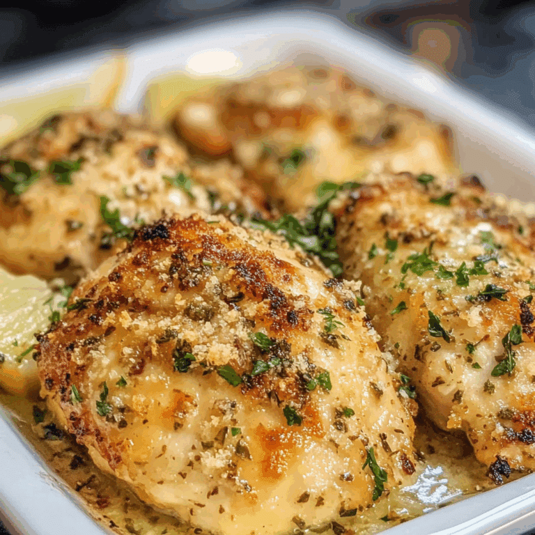 Garlic Parmesan Chicken Bake