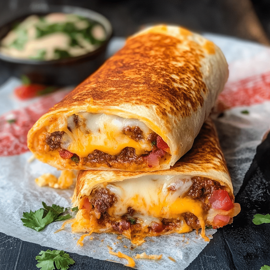 Grilled Cheese Burrito (Taco Bell Copycat)