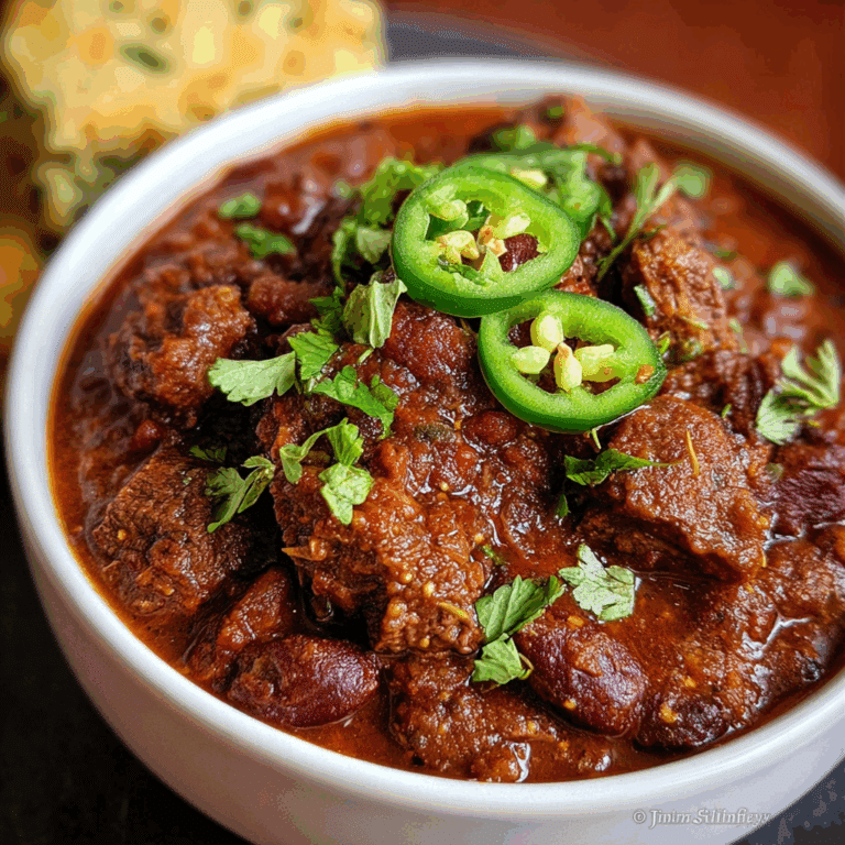Hearty Steak Chili