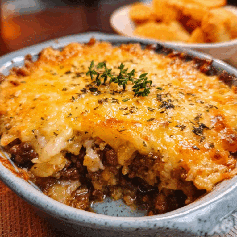 Hobo Casserole with Ground Beef