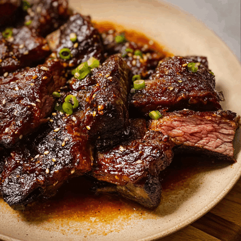 Juicy Boneless Beef Ribs Recipe