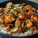One-Pan Honey BBQ Chicken Rice