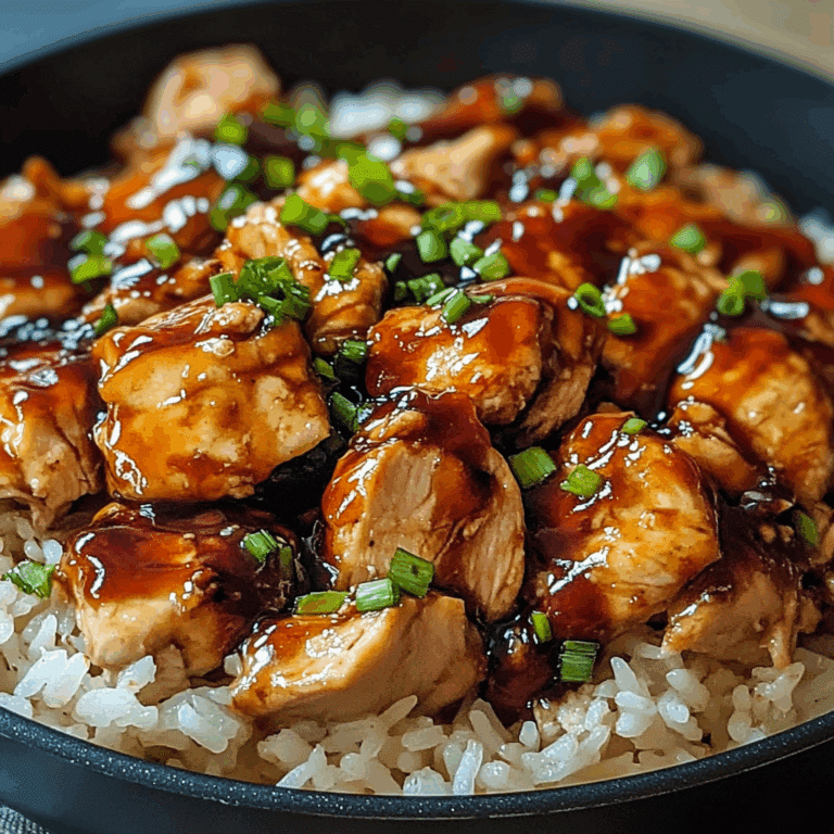 One-Pan Honey BBQ Chicken Rice