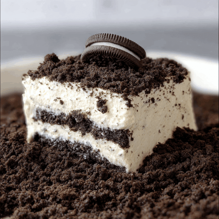 Oreo Dirt Cake