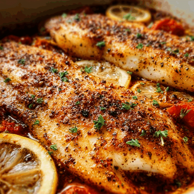 Quick and Healthy Broiled Lemon Pepper Tilapia