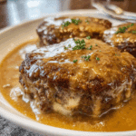 Savory Amish Hamburger Steak Bake