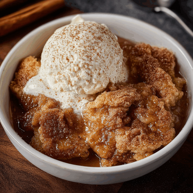 Snickerdoodle Cobbler