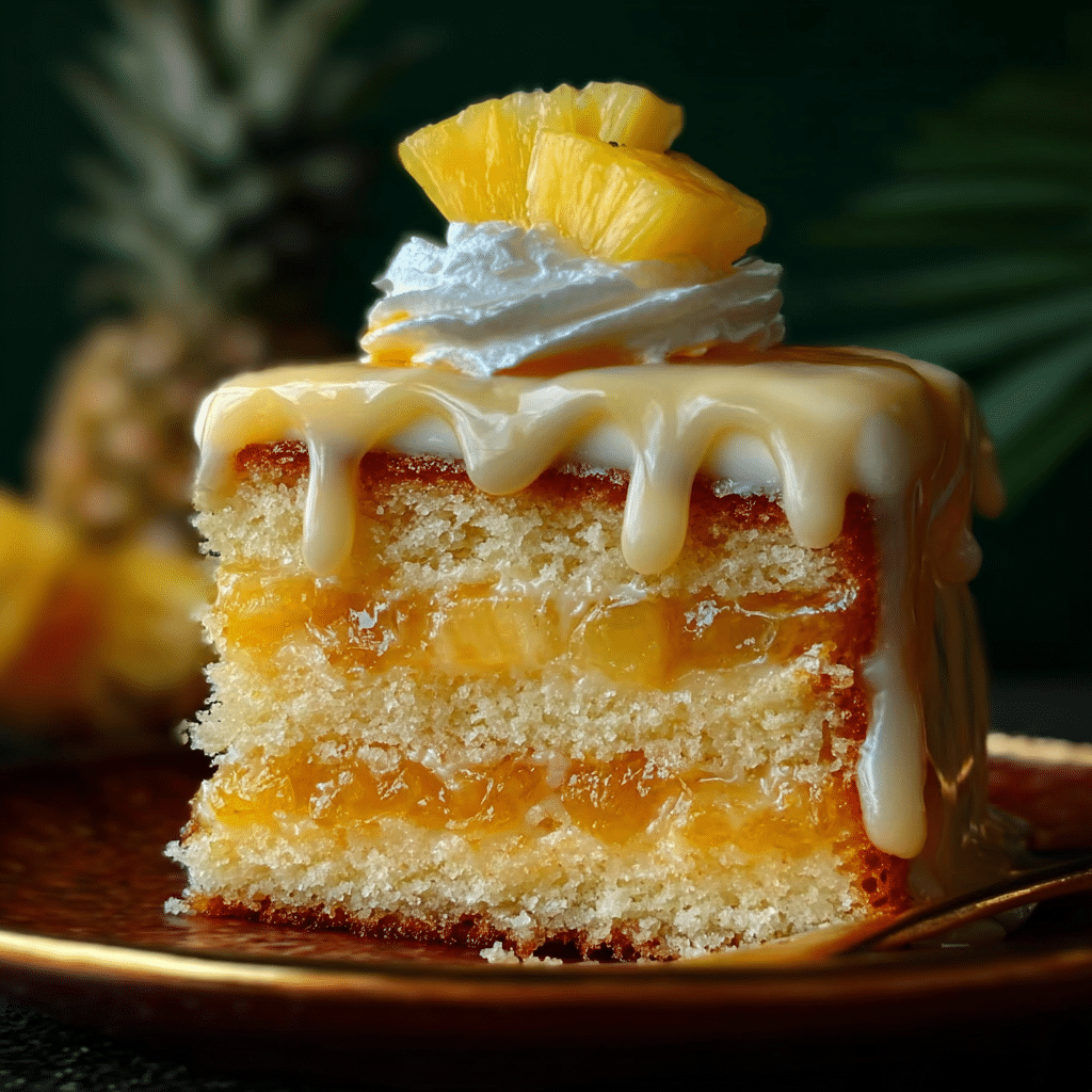 The Ultimate Pineapple Heaven Cake