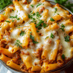 Ultimate Creamy Cheesy Baked Ziti