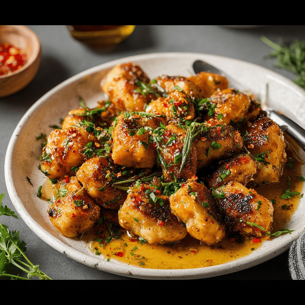 Butter Garlic Chicken Bites