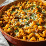 Cheesy Baked Goulash