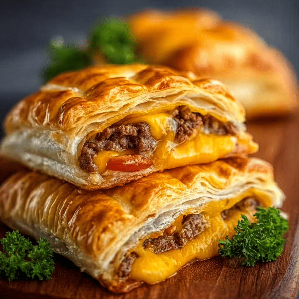 Easy Cheeseburger Pockets
