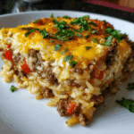 Ground Beef and Veggie Casserole