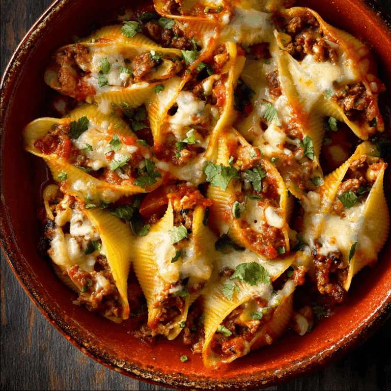 Mexican Stuffed Shells