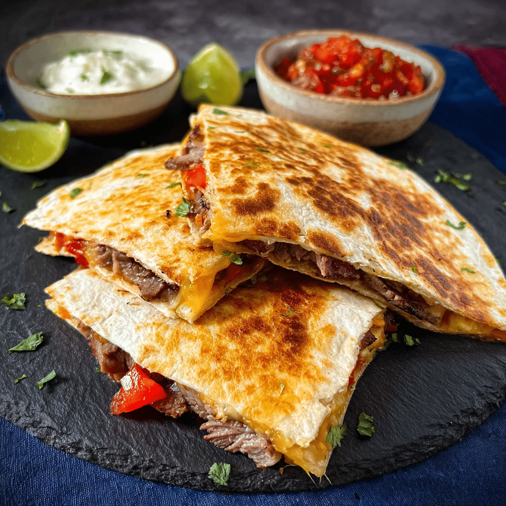 Quick & Steak Quesadilla Recipe