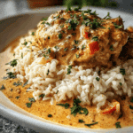Smothered Chicken and Rice