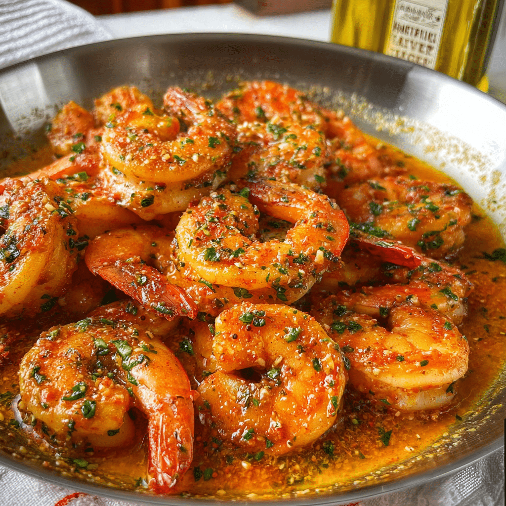 Spicy Garlic Butter Shrimp