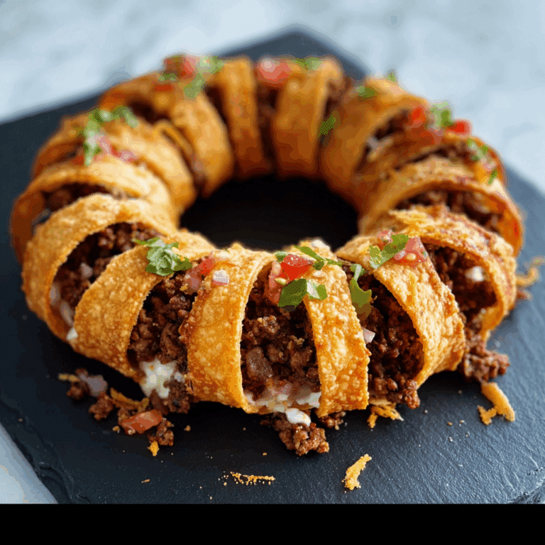 Taco Ring – Easy and Amazing!