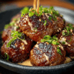 Tender Korean BBQ Meatballs