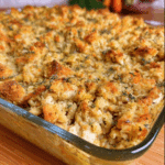 Easy Chicken and Dressing Casserole