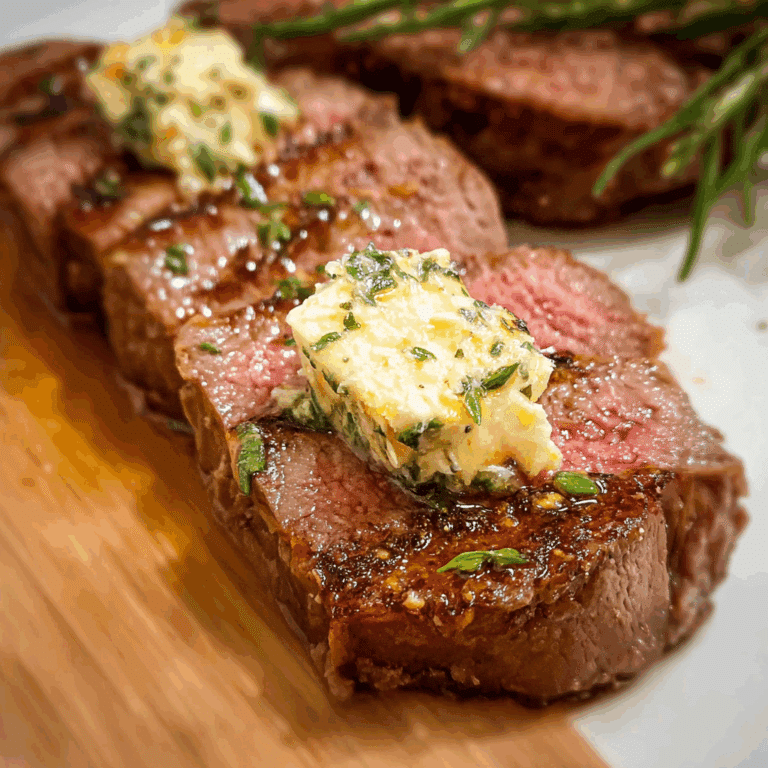 Easy Recipe for Compound Butter for Steak
