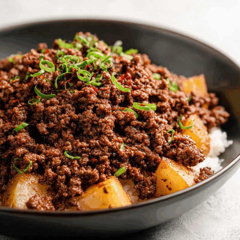 Ground Beef and Potatoes