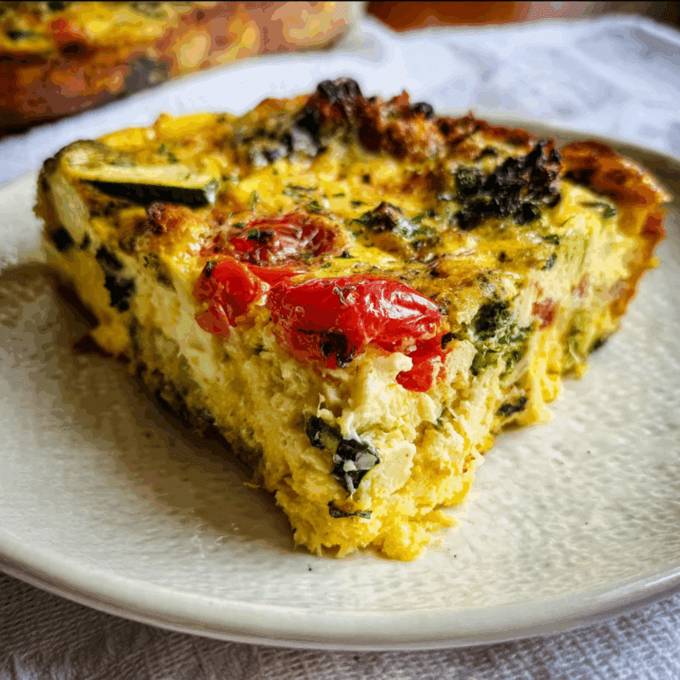 High-Protein Cottage Cheese Veggie Bake