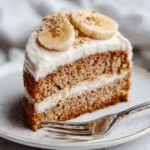 Banana Cake with Cream Cheese Frosting