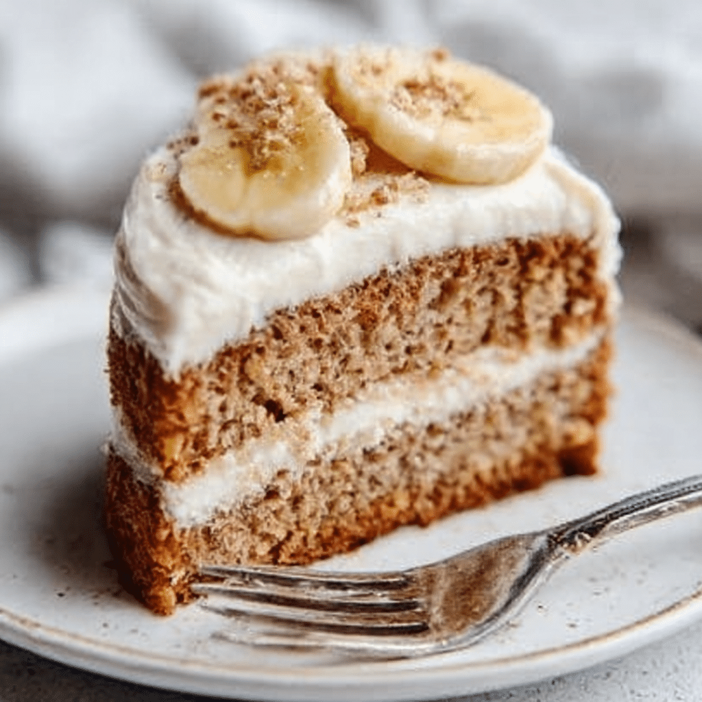 Banana Cake with Cream Cheese Frosting