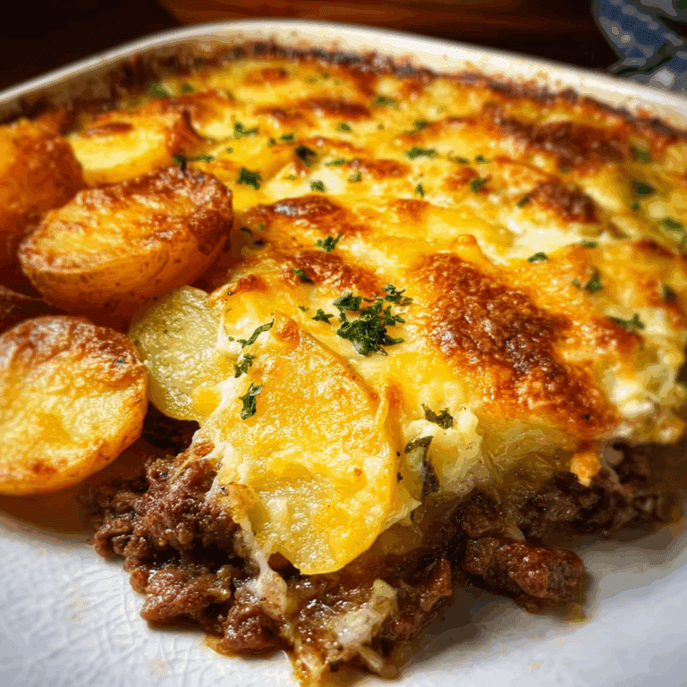 Easy Beef and Potato Casserole