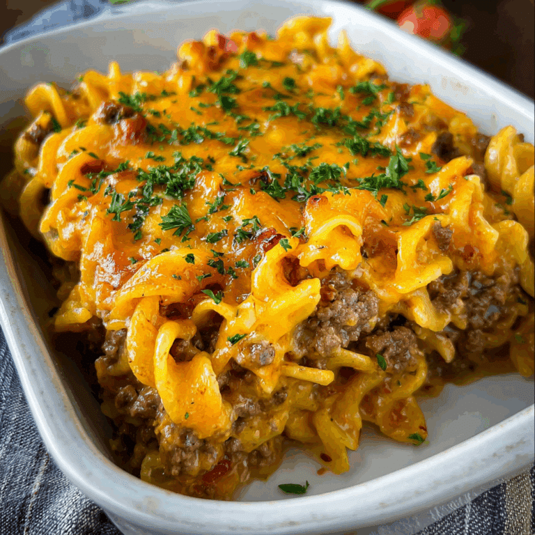 Easy Hamburger Casserole Recipes