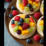 Fruit Pizza with Sugar Cookie Crust