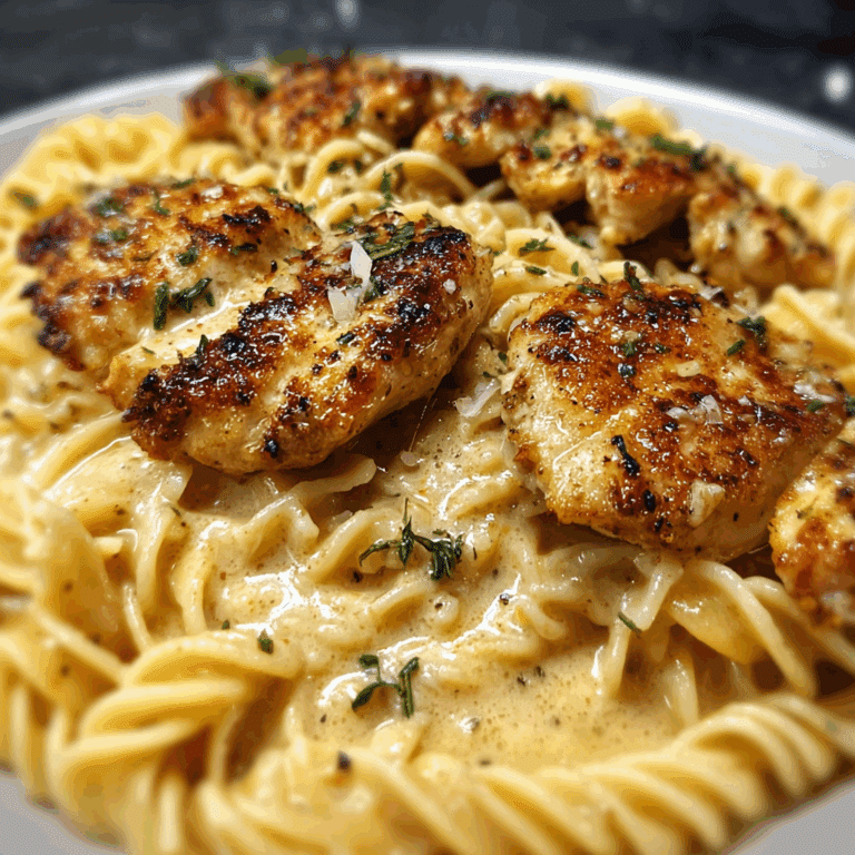 Garlic Butter Chicken Pasta