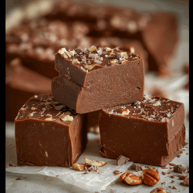 Homemade Chocolate Fudge