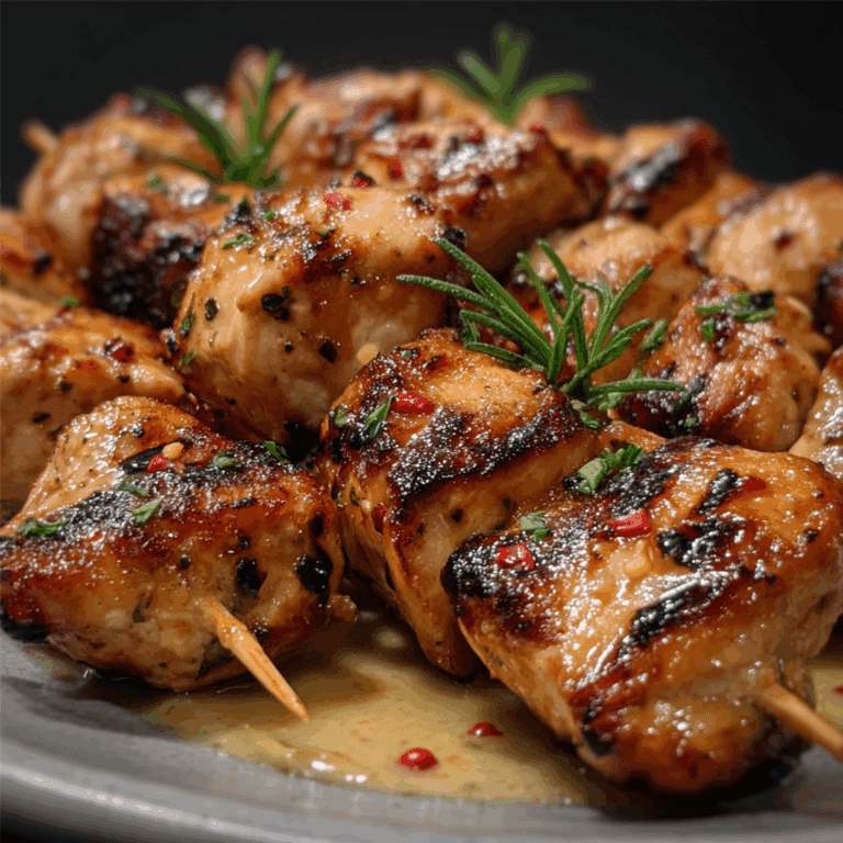 Juicy Grilled Chicken Bites Recipe