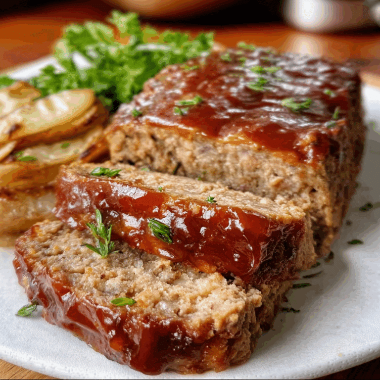 Lipton Onion Soup Meatloaf Recipe in 3 Simple Steps
