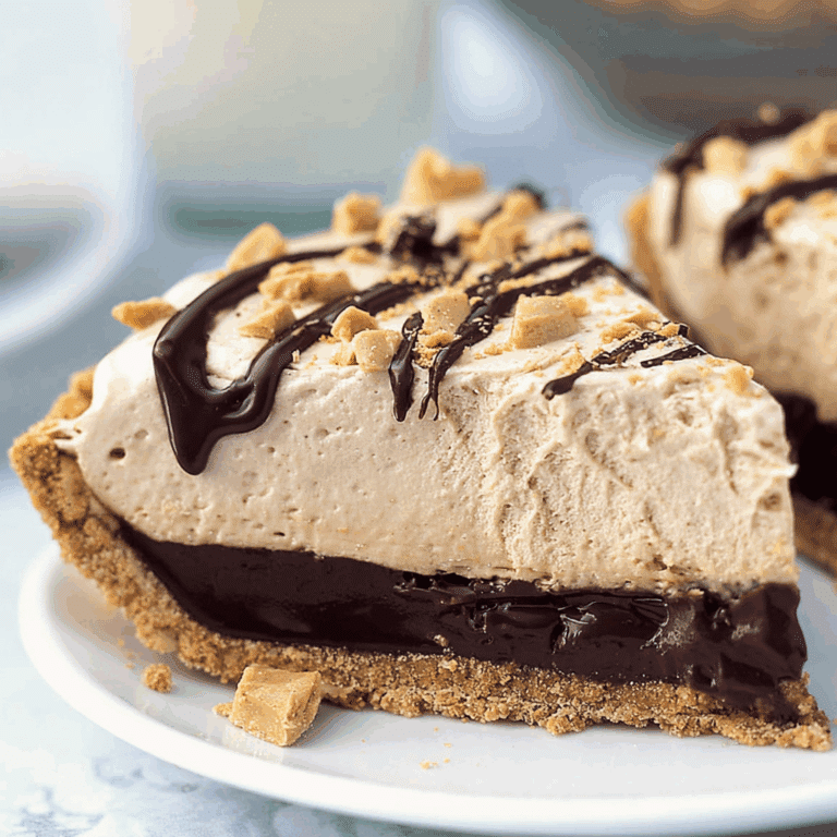 Peanut Butter Mousse Pie